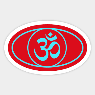 Om Symbol Spiritual Awakening Aum Sign Sticker